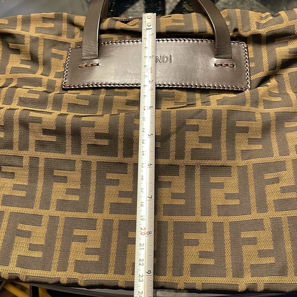 FENDI Zucca Canvas Hand Bag - Picture 8 of 8